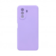 Чехол накладка Silicone Case Huawei Y70 лаванда