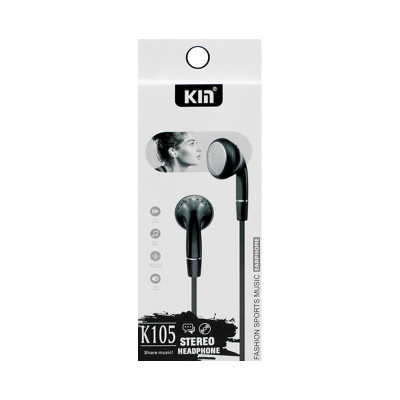 Наушники MP3 Kin K105 черный оптом по низким ценам!
