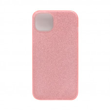 Чехол накладка Блеск iPhone 14 Plus розовый