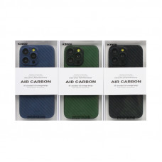 Чехол накладка iPhone 14 Pro Max KZDOO AIR CARBON