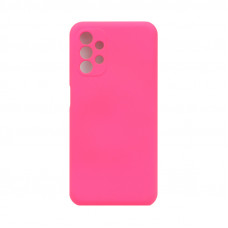 Чехол накладка Silicone Case Samsung A13 фуксия