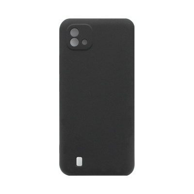 Чехол накладка Silicone Case Realme C11 2021 черный оптом по низким ценам!