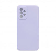 Чехол накладка Silicone Case Samsung A23 сиреневый