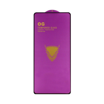 Защитное стекло OG Samsung A36/56 черный техпак оптом по низким ценам!