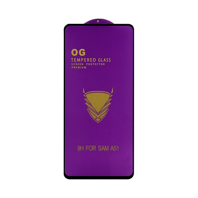 Защитное стекло ESD Anti-static Samsung A51/A52/A 5G черный техпак оптом по низким ценам!