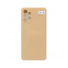 Чехол накладка Soft Touch Samsung A13 пудра