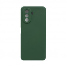 Чехол накладка Silicone Case Huawei Y70 хаки