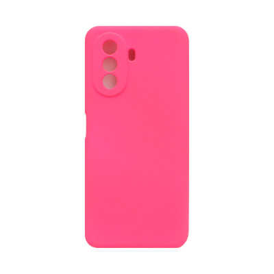 Чехол накладка Silicone Case Huawei Y70 фуксия оптом по низким ценам!