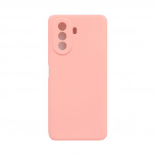 Чехол накладка Silicone Case Huawei Y70 розовый