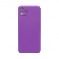Чехол накладка Silicone Case Samsung A04 фиолетовый