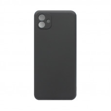 Чехол накладка Silicone Case Samsung A04 черный
