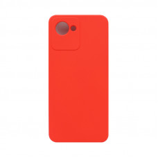 Чехол накладка Silicone Case Realme C30 красный