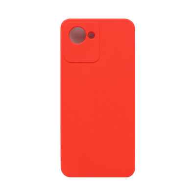 Чехол накладка Silicone Case Realme C30 красный оптом по низким ценам!