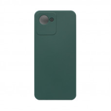 Чехол накладка Silicone Case Realme C30 хаки