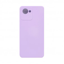 Чехол накладка Silicone Case Realme C30 лаванда