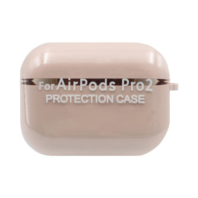 Чехол Silicone Case AirPods Pro 2 с карабином пудра оптом по низким ценам!