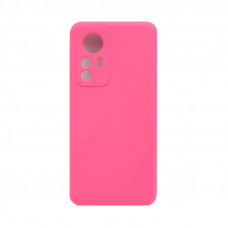 Чехол накладка Silicone Case Xiaomi Mi12T фуксия