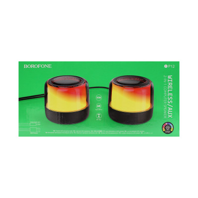Колонка блютуз 2в1 Borofone BP12 оптом по низким ценам!