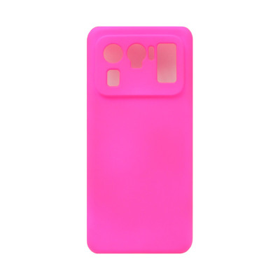 Чехол накладка Silicone Case Xiaomi Mi11 Ultra фуксия оптом по низким ценам!