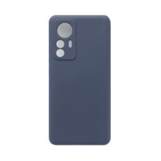 Чехол накладка Silicone Case Xiaomi Mi12T темно-синий
