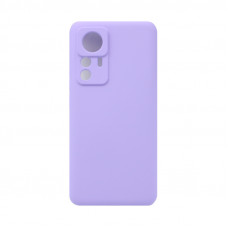 Чехол накладка Silicone Case Xiaomi Mi12T Pro лаванда