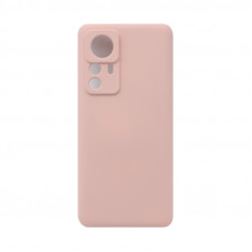 Чехол накладка Silicone Case Xiaomi Mi12T Pro пудра