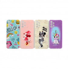 Чехол накладка Print противоударный Samsung A13 + Pop Socket