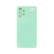Чехол накладка Soft Touch Samsung A13 бирюзовый