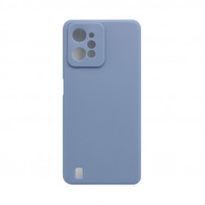 Чехол накладка матовый King Realme C31 голубой