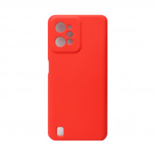 Чехол накладка Silicone Case Realme C31 красный