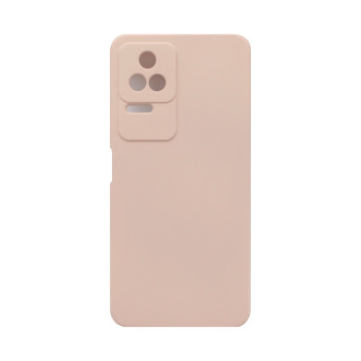 Чехол накладка Silicone Case Xiaomi Poco F4 пудра оптом по низким ценам!