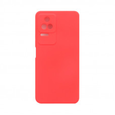 Чехол накладка Silicone Case Xiaomi Poco F4 фуксия