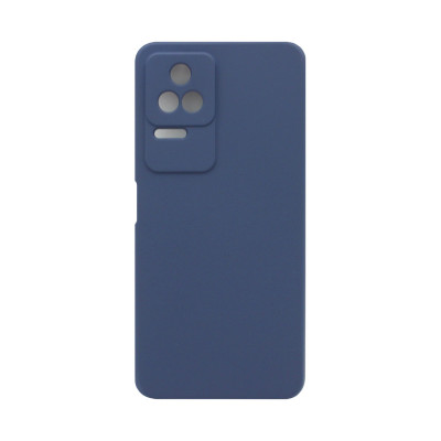 Чехол накладка Silicone Case Xiaomi Poco F4 темно-синий оптом по низким ценам!