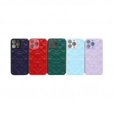 Чехол накладка под кожу мишка iPhone 13 Pro
