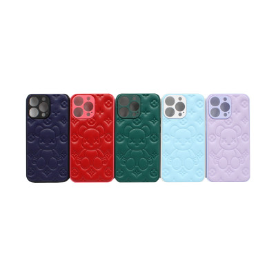Чехол накладка под кожу мишка iPhone 13 Pro оптом по низким ценам!