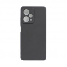 Чехол накладка Xiaomi Redmi Note 12 Pro матовый черный