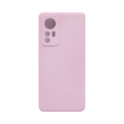 Чехол накладка Silicone Case Xiaomi Mi12 розовый оптом по низким ценам!
