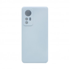 Чехол накладка Silicone Case Xiaomi Mi12 голубой