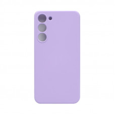 Чехол накладка Silicone Case Samsung S23 Plus лаванда