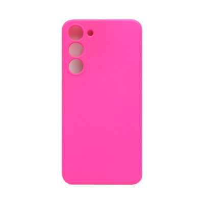 Чехол накладка Silicone Case Samsung S23 Plus фуксия оптом по низким ценам!