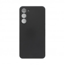 Чехол накладка Silicone Case Samsung S23 Plus черный