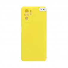 Чехол накладка Soft Touch Xiaomi Poco M5S желтый