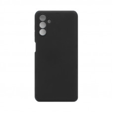 Чехол накладка Silicone Case Samsung A04S черный