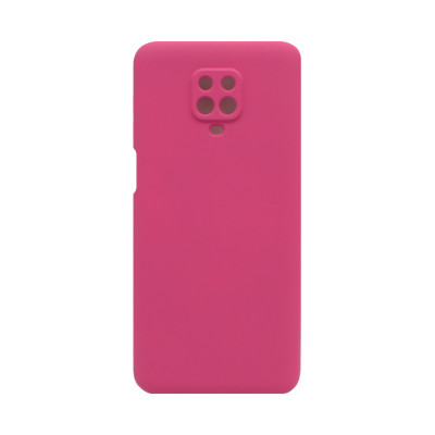 Чехол накладка Silicone Case Xiaomi Note 9 pro фуксия оптом по низким ценам!