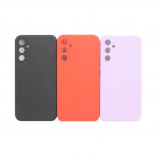 Чехол накладка Samsung A34 5G  матовая с бархатом внутри