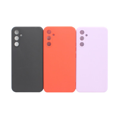 Чехол накладка Samsung A34 5G  матовая с бархатом внутри оптом по низким ценам!