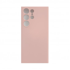 Чехол накладка Silicone Case Samsung S23 Ultra пудра