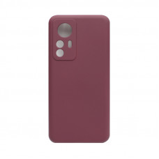 Чехол накладка Soft Touch Xiaomi Mi 12T бордовый