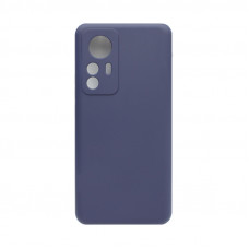 Чехол накладка Soft Touch Xiaomi Mi 12T темно-синий