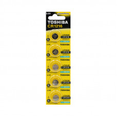 Батарейки Toshiba CR 1216 5BL (цена за 5шт)
